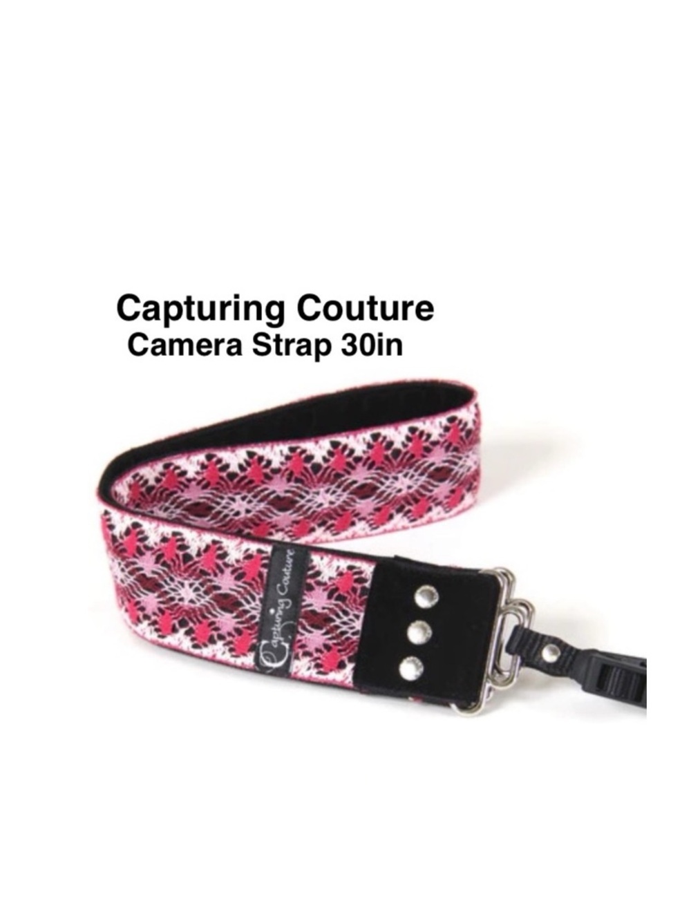 Capturing Couture Vintage Camera Strap Raspberry Lace 30’⭐️⭐️⭐️⭐️